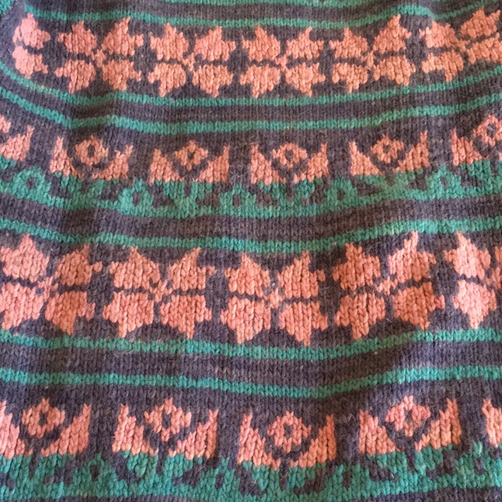 Ecuador 100% Wool Sweater - Picture 5 of 5